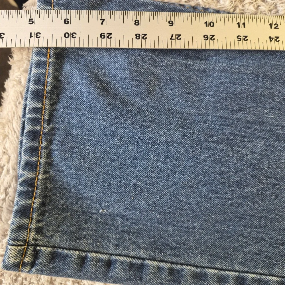 Levi's 505 Straight Fit Mens 34x32 Blue Denim Jeans Regular Fit Classic